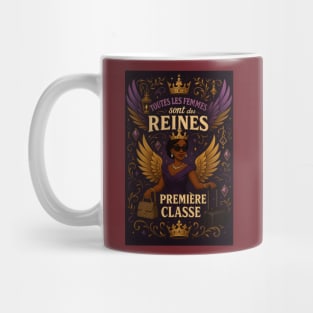 Regal Black Queen Mug